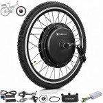 Voilamart 20'' 48V Electric Bicycle Front Wheel Ebike Motor Conversion Kit 1000W