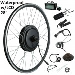 Voilamart 28" 700CC Rear Waterproof Electric Bicycle Conversion Kit 48V 2000W