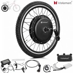 Voilamart 20" 48V 1000W Waterproof Electric Bike Bicycle Conversion Kit Rear Wheel LCD