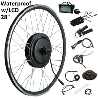 Voilamart 28" 700CC Rear Waterproof Electric Bicycle Conversion Kit 48V 2000W
