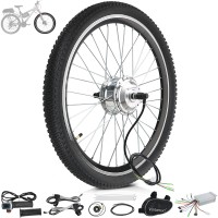 Voilamart 36V 250W 26" Front Wheel Electric Bike Conversion Kit Brushless Motor