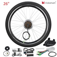 Voilamart 26" 250W Electric Bicycle Rear Wheel Hub Motor Conversion Kit E Bike