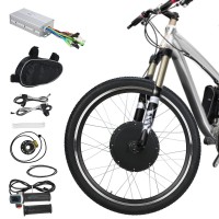 Voilamart 36V 500W 26" E Bike Hub Motor Front Wheel Conversion Kit