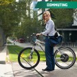 Voilamart 1000W 29" Electric Bicycle Conversion Kit Ebike Motor Cycling Hub Rear Wheel with LCD (Twist Throttle)