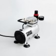 Voilamart Airbrush Compressor Kit Spray Gun Set 22CC Ink Cup Paint 1/6hp 0.8MM Air Brush
