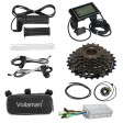 Voilamart 20" Electric Bicycle Bike Conversion Kit 1000W Rear Wheel LCD E-Bike
