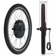 Voilamart 28" Electric Bicycle Motor Conversion Kit 48V 1000W Front Wheel (Thumb Throttle)