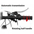 Voilamart 28" LCD Electric Bicycle Motor Conversion Kit 48V 1000W Rear Wheel (Twist Throttle)