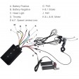 Voilamart 2000W 24" Electric Bicycle Conversion Kit Ebike Motor Cycling Hub Front Wheel (Twist Throttle)