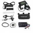 Voilamart 2000W 27.5" Electric Bicycle Conversion Kit Ebike Motor Cycling Hub Front Wheel with LCD (Twist Throttle)