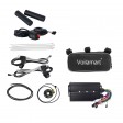 Voilamart 2000W 24" Electric Bicycle Conversion Kit Ebike Motor Cycling Hub Front Wheel (Thumb Throttle)