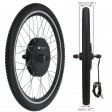 Voilamart 26" 36V Electric Bike Bicycle Conversion Kit Front Wheel E-Bike Motor (Thumb Throttle)
