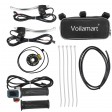 Voilamart 1500W 27.5" Electric Bicycle Conversion Kit Ebike Motor Cycling Hub Rear Wheel (Twist Throttle)