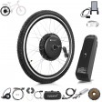Voilamart 26" Waterproof Electric Bicycle Conversion Kit Rear Wheel 48V 52V 1500W Hub Motor IP65 LCD Display Meter with Battery