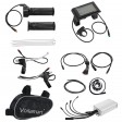 Voilamart Waterproof 48V 1000W 26" Front Wheel Electric Bicycle Conversion Kit with LCD Meter