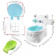 Music Kids Baby Toilet Training Children Toddler Potty Trainer Seat Chair 2 in 1