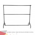 Voilamart 6FT Metal Clothes Rail Stand Heavy Duty Rack Garment Portable Double Rolling 