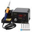 Voilamart 60W 6 PcsTips Electric Display Soldering Iron Welding Kit ESD Safe Station Bonus Lead 
