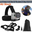 Voilamart Head Helmet Strap Chest Harness Mount GoPro 2 3 3+ 4 Go Pro Chesty Accessoriess