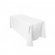 Voilamart 2pcs Tablecloths 152 x 259cm Wedding Banquet Party Event Rectangle White 